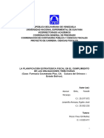 TG Azocar y Jaramillo. La Planificacion Estrategica Fiscal en El Cumplimiento de Las Obligaciones Tributarias.