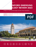 The Stanford Emerging Technology Review: A Report On Ten Key Technologies and Their Policy Implications