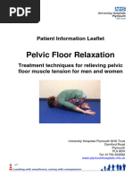 Pelvic Floor Exercises for Men | PDF | Pelvis | Urinary Incontinence