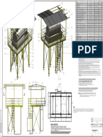 Solidworks - Estrutura Metálica para Tanque Elevado