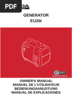 Honda 20i Instruction Manual