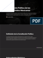 Constitucion Politica de Los Estados Unidos Mexicanos