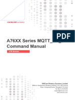 A76XX Series MQTT - EX - AT Command Manual - V1.00