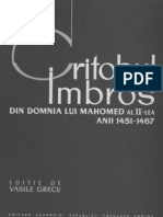 Din Domnia Lui Mahomed Al II - Lea