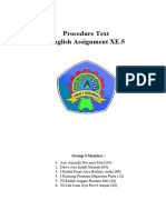 Procedure Text - Docx Kelompok 5-1
