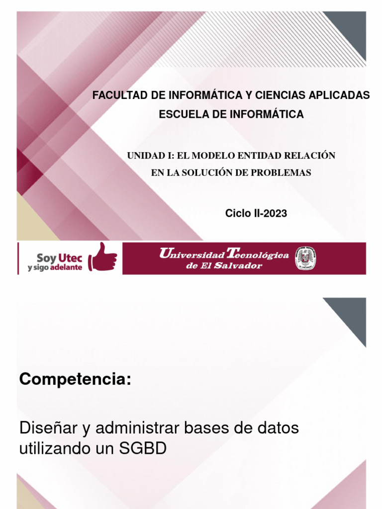 Clase 2 - Base Datos I | PDF | Bases de datos | SQL