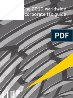 2010 EY Worldwide Corporate Tax Guide