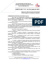 Plano de Carreira Dos Funcionários Do Poder Legislativo Do Município de Uruguaiana