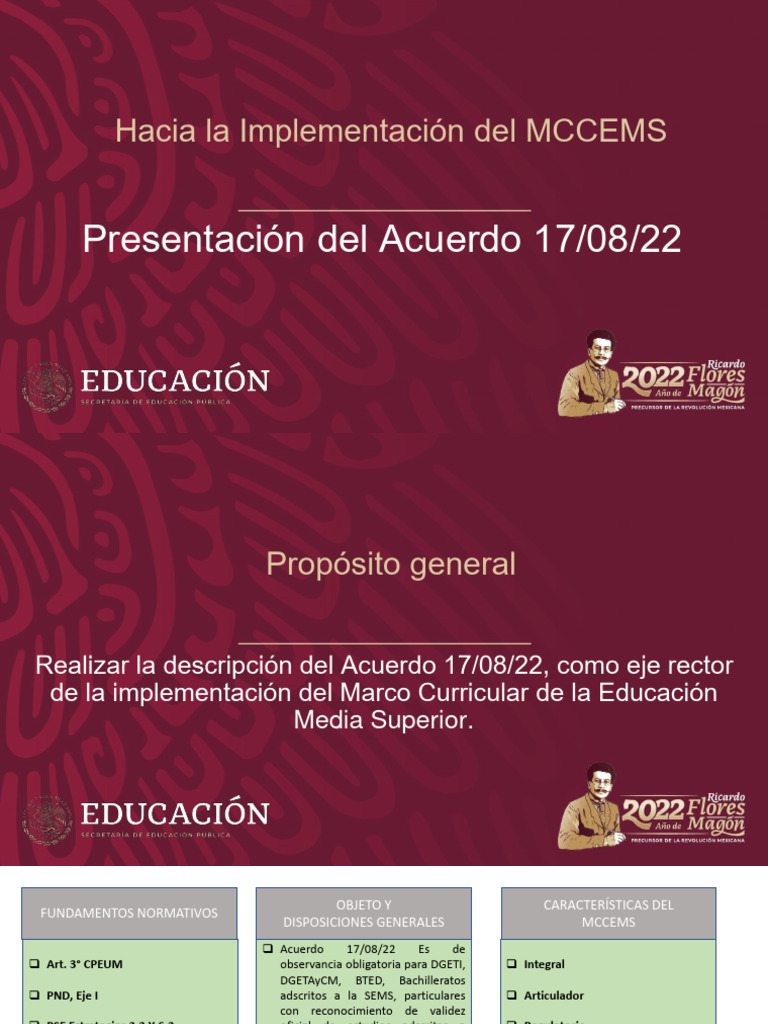 Implementación del MCCEMS 2022 | PDF | Plan de estudios | Inclusión ...