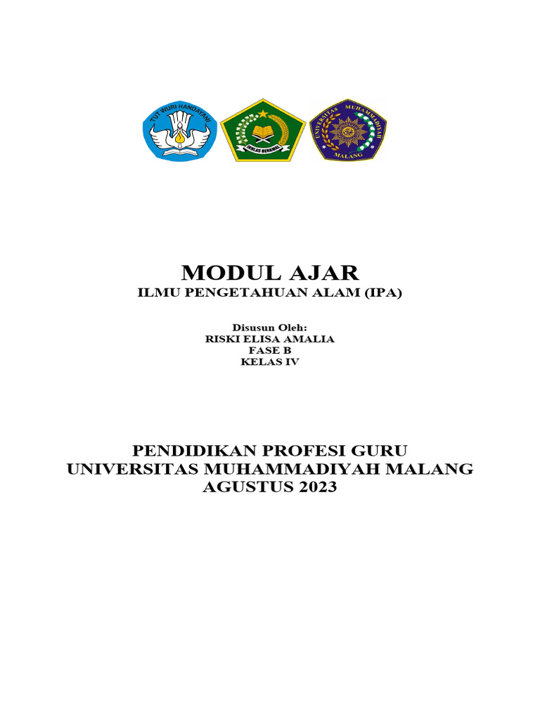 Modul ajar ppl 3 ukin pdf