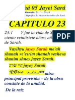 Parashá 05 Jayei Sará 2020