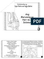 22 Wise King Solomon Tagalog CB6