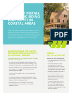 Coastal Vinyl Siding Considerations