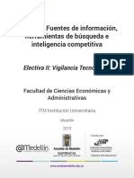 Unidad 2: Fuentes de Información, Herramientas de Búsqueda e Inteligencia Competitiva