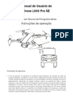 Manual de Usuário Drone L900 PRO SE - Português