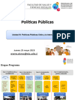 Unidad IV. PP - PP. Chile Intersectorialidad. 25 Mayo 2023