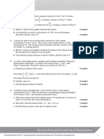 As Applied Unit 7 Kinematics 1 (Constant Acceleration) QP