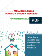 Materi Penyuluhan Lansia Desa Sikayu Tanggal 15 Oktober 2021