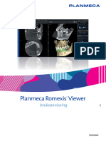 Planmeca User Guide SV