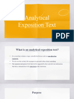 Analytical Exposition Text