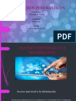 Acceso Universal A La Infromacion