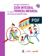 Atención Intgral A La Primera Infancia