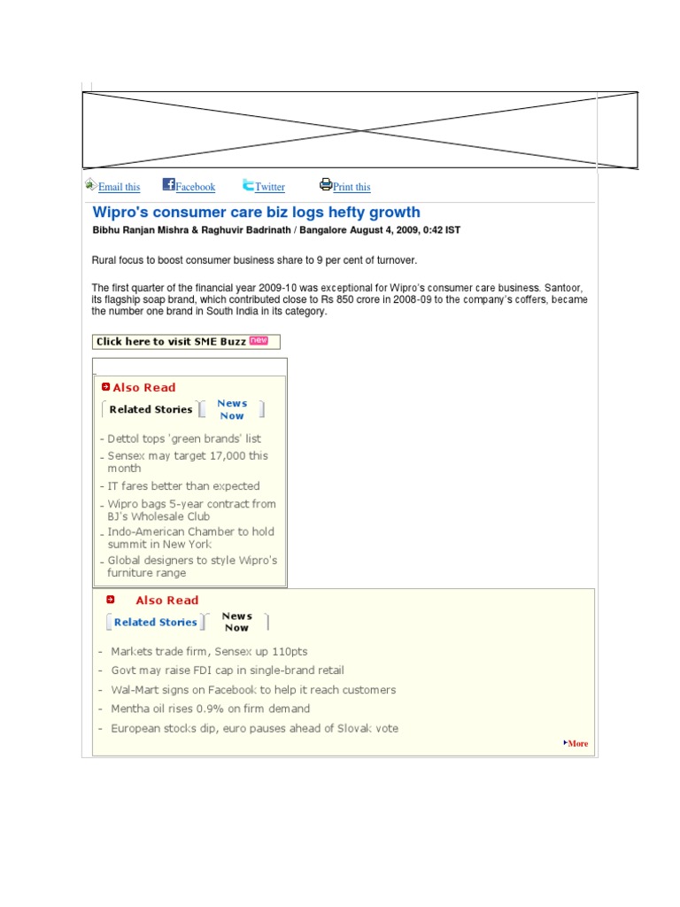 Wipro analysis essay 05 image