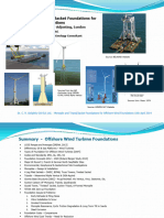 Lecture 81 - Monopile and Tripod - Jacket Foundations For Offshore Wind Foundations 10th April - Chris Golightly GO ELS LTD