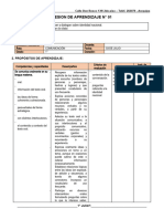 1° Grado - Sesiones Del 03 Al 07 Julio