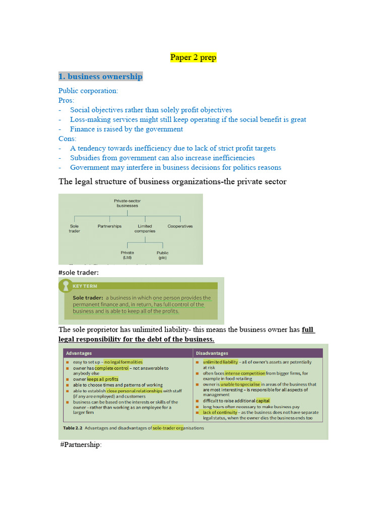 Business Paper 2 Prep PDF Recruitment Market Segmentation