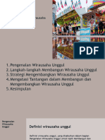 Membangun Dan Mengembangkan Wirausaha Unggul