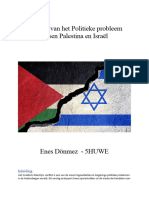 Analyse Van Het Politieke Probleem Tussen Palestina en Israël