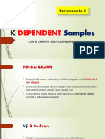 Pertemuan 5 - K Dependent Samples