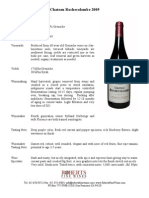 Rochecolombe CDR Red Fact Sheet
