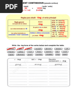 Present Continuous Worksheet