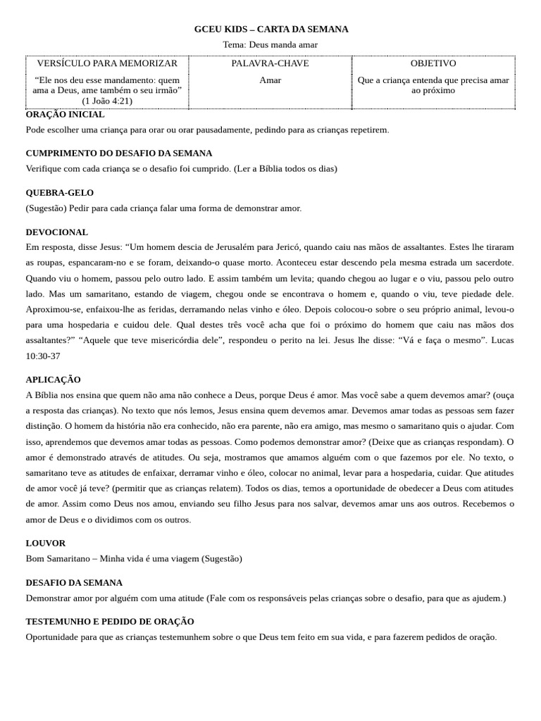 Carta 42 download gr tis pdf amor ora o