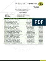 Lista de Estudiantes Salud A