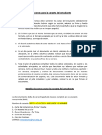 Indicaciones de Carpeta de Estudiante