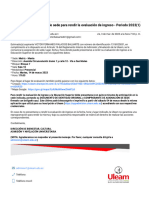 Gmail - Notificación de Asignación de Sede para Rendir La Evaluación de Ingreso - Periodo 2023