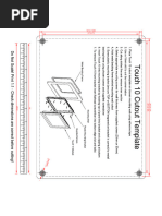 Touch 10 Cut Out Template