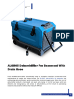Algr65 Dehumidifier For Basement With Drain Hose