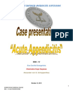 Case Appendicitis