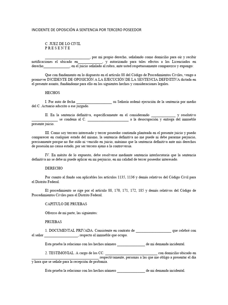 incidente-de-oposici-n-a-sentencia-por-tercero-poseedor-pdf