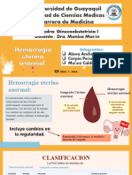 Hemorragia Uterina Anormal-Ginecoobstetricia I-Grupo#6