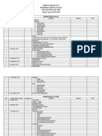 JURNAL KEGIATAN MTs HASYIM ASY,ARI