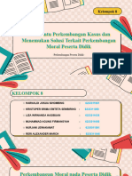 Perkembangan Kasus Dan Solusi Terkait Perkembangan Moral (Kelompok 8)