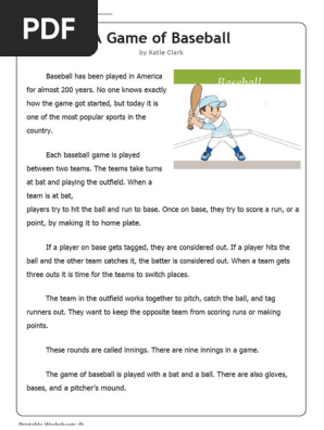 Game of Baseball