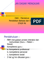 01 Ketrampilan Dasar Mengajar