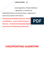 Lm3 Checkpointing Algorithm