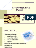 Pattern Sequence Mining: Presented By: Devika Mittal